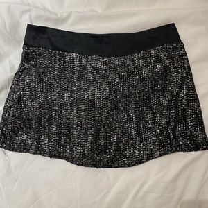 Beaded mini skirt